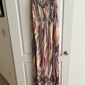 JohnPaulRichard Embellished Maxi Dress